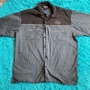 Chevrolet racing button up shirt